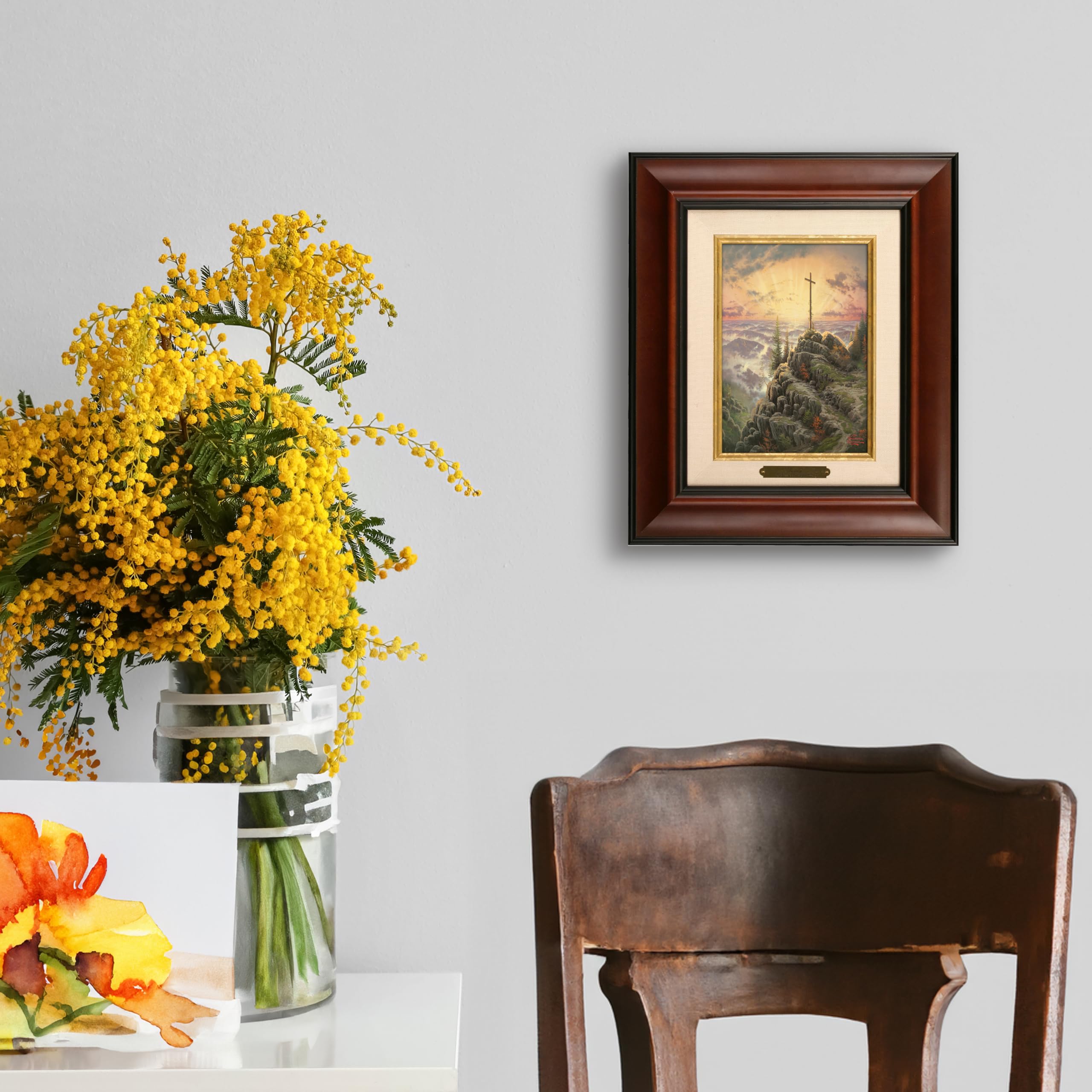 Amazon.com: Thomas Kinkade Sunrise Brushwork Gallery Wrapped